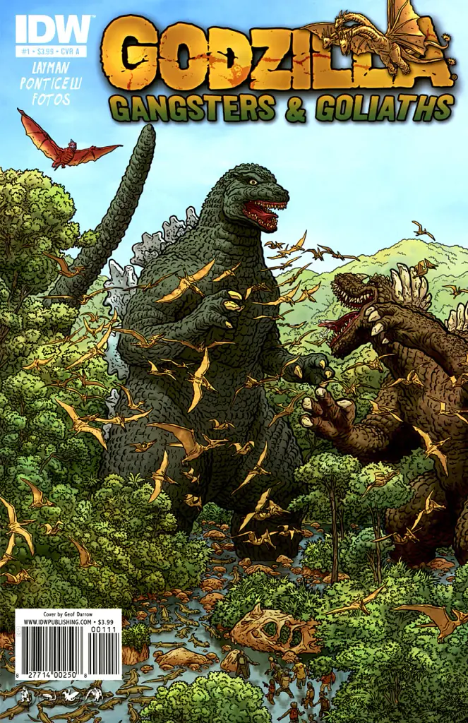 Godzilla: Gangsters and Goliaths #1A - Джон Лейман - фото 2