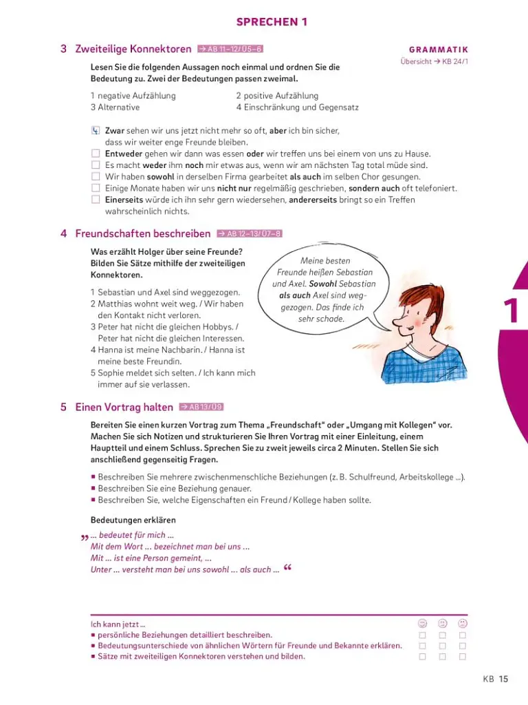 Sicher! aktuell B2/1 Kurs- und Arbeitsbuch mit Audios online, Lektion 1–6 - Сюзанна Швальб - фото 3