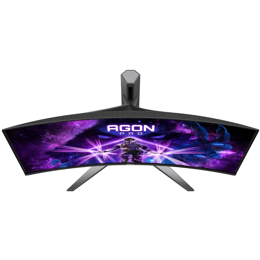 TFT 34" AOC AG346UCD, QD-OLED, UWQHD, 175Гц, 0,03мс, вигнутий, HDMIx2, DP, USB-hub, HAS, чорно-сірий - фото 7