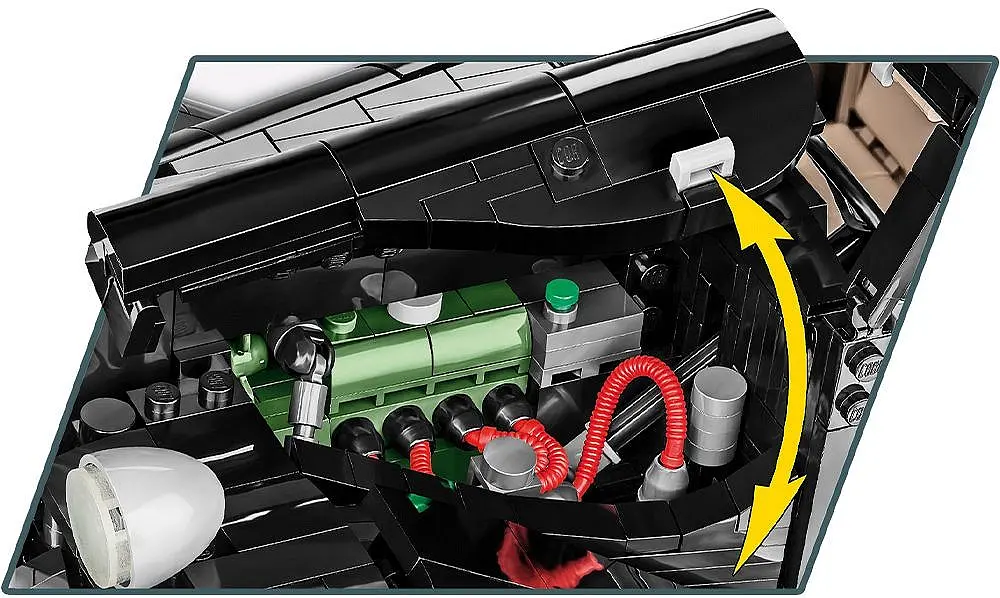 Конструктор Cobi Citroen Traction Avant 11CV масштаб 1:12, 1900 деталей (COBI-24337) - фото 6