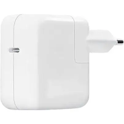 Зарядное устройство для ноутбука Foxconn Charger MacBook 30W (Type-C) - фото 2