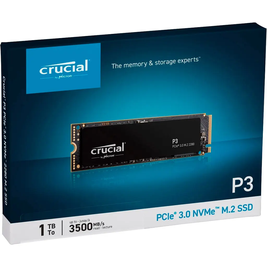SSD накопичувач Crucial P3 1TB (CT1000P3SSD8) [100642] - фото 6