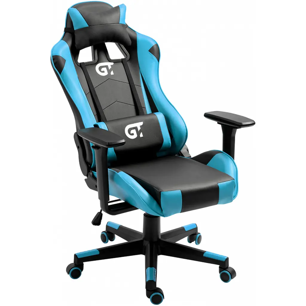 Геймерське дитяче крісло GT Racer X-5934-B Kids Black/Blue [122628] - фото 3