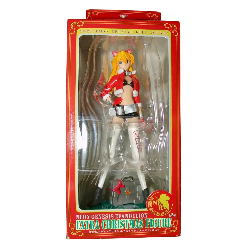 Фігурка Sega Євангеліон Аска Ленглі Evangelion Asuka Langley Christmas Figure 20 см S E AL C 20 - фото 5