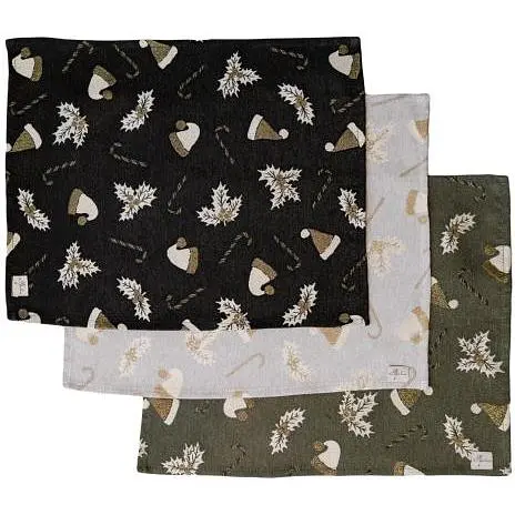 Салфетка Прованс Шапочки на черном 35х45 см (36448) - фото 3