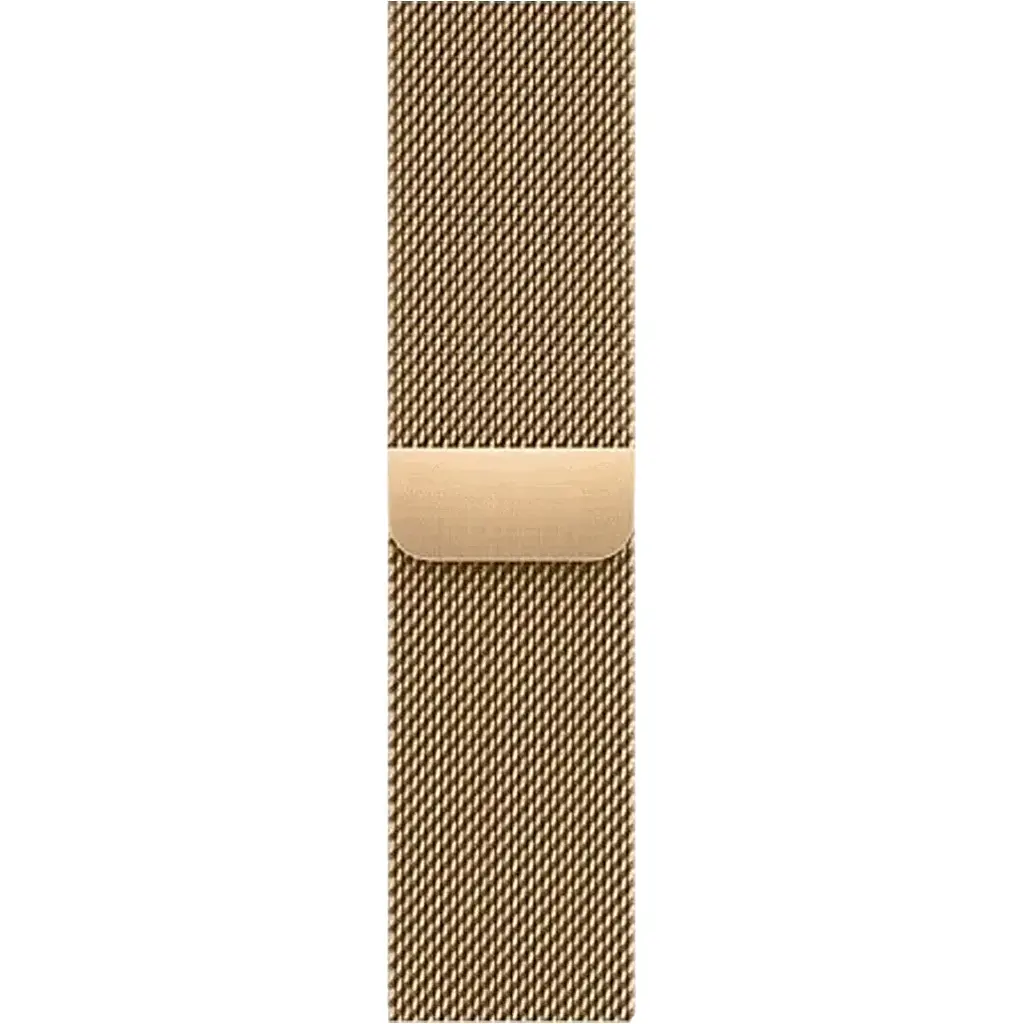 Універсальний ремінець для смарт-годинників DK Milanese Loop Magnetic для Apple Watch Metallic Band 38/40/41mm Gold + адаптер [112494] - фото 4