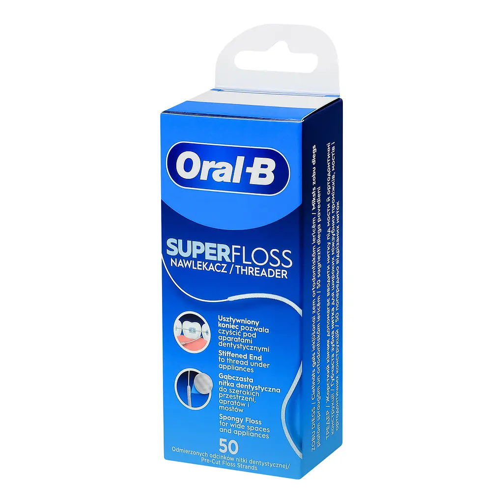 Зубна нитка Oral-B Superfloss 50 шт. - фото 5