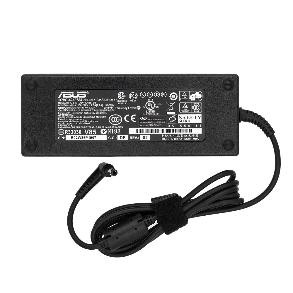 Блок живлення для ноутбука Asus 120W 19V 6.3A 5.5x2.5mm PA-1121-02 - фото 2