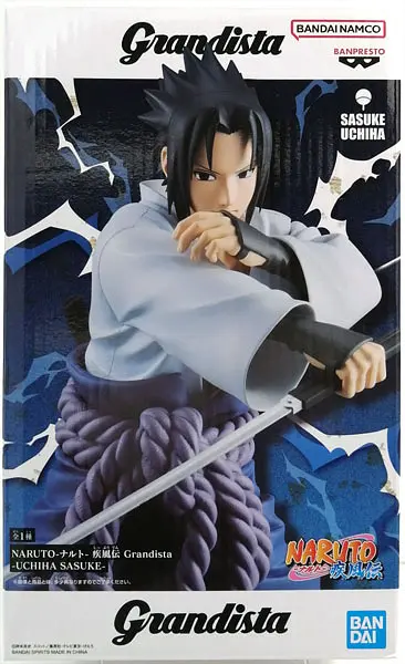 Коллекционная фигурка Bandai Spirits Наруто Саске Учиха NARUTO Sasuke Uchiha 24 см BS N SU 24 - фото 5