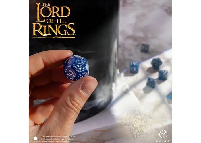 Набір кубиків The Lord of the Rings: Gondor Dice Set (7 шт.) (LOTR/190166/GON/A) - фото 9
