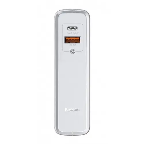 Сетевое зарядное устройство Baseus Power Station 2 in 1 QC with Power Bank 10000mAh 45W PPNLD-C02 White - фото 4