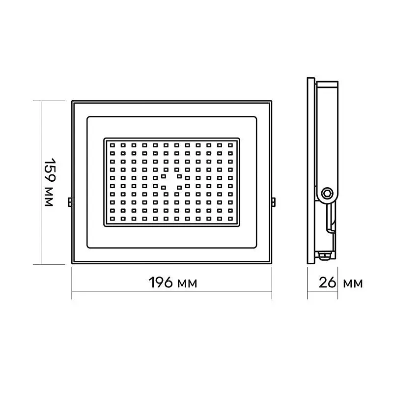 LED прожектор Titanum TLF506, 50W 6500K (24765-000) - фото 5