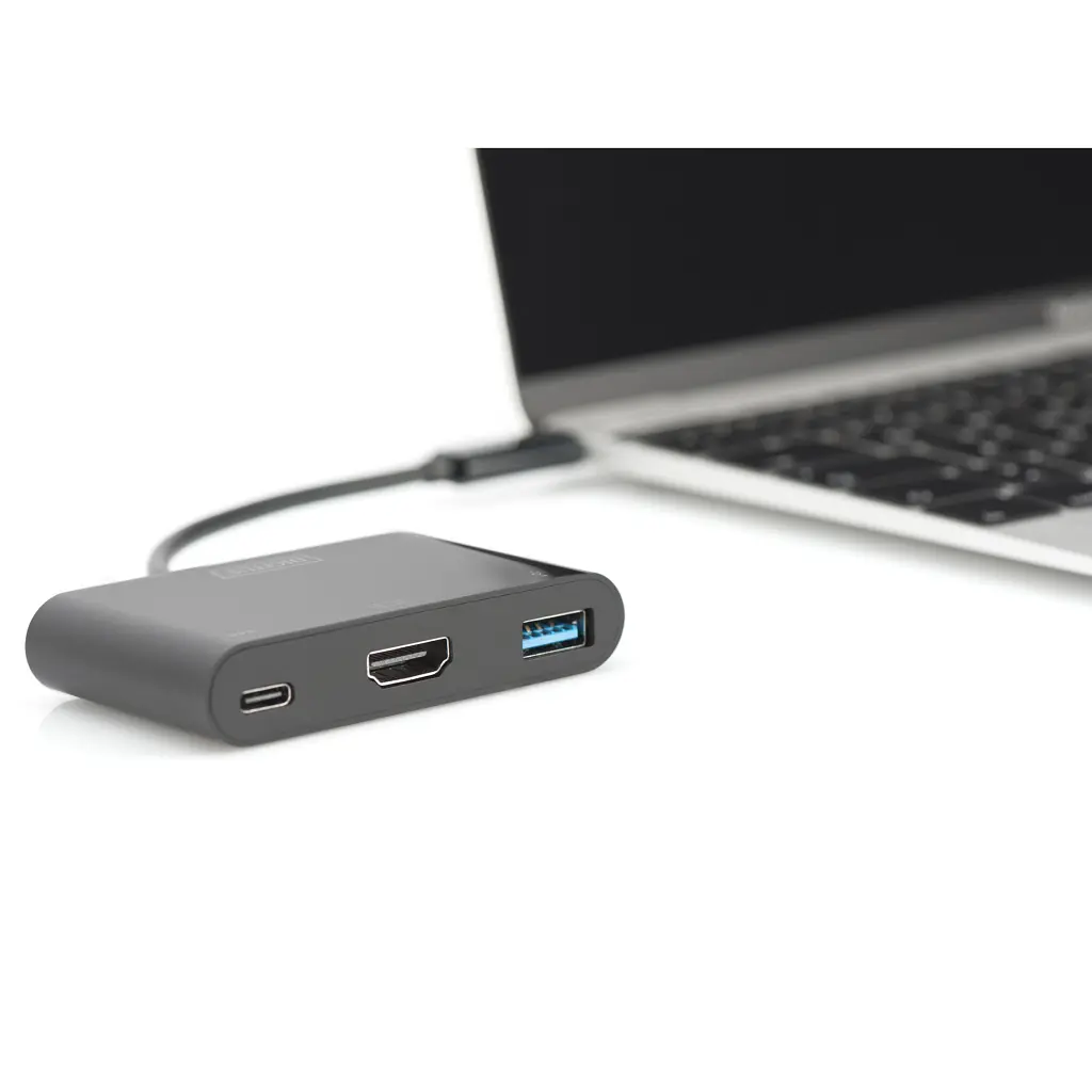 Перехідник USB-C to HDMA 2xUSB Digitus (DA-70855) - фото 6