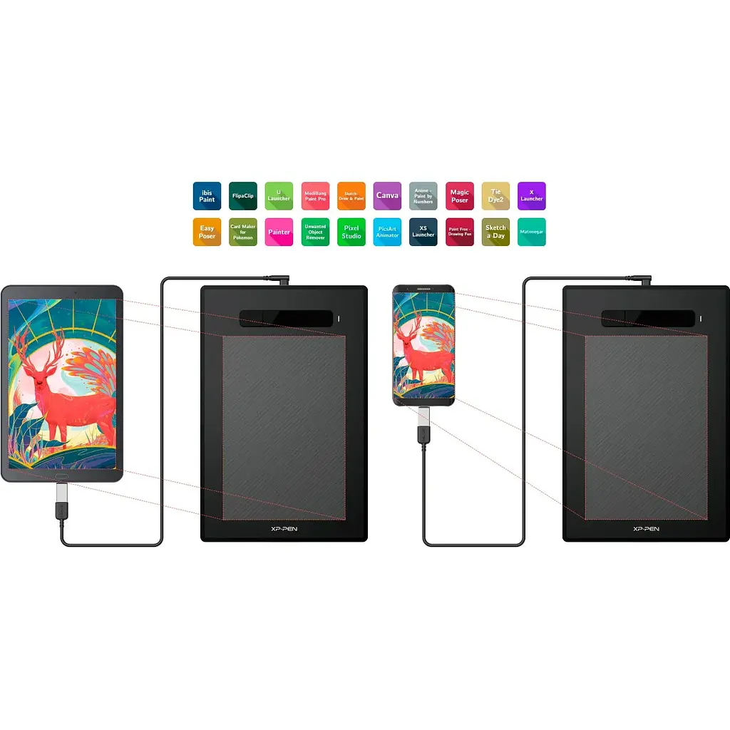 Графічний планшет XP-Pen Star G960S Black [127118] - фото 8