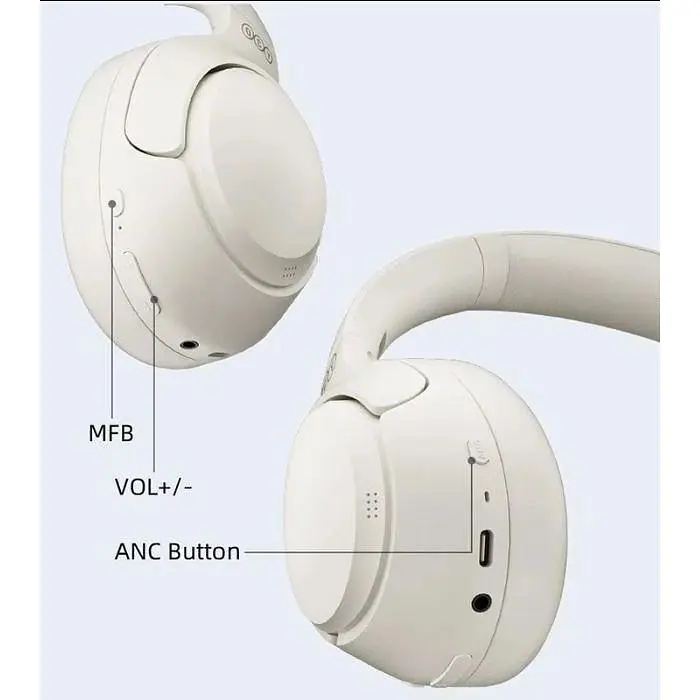 Наушники беспроводные QCY H3 ANC Bluetooth стерео гарнитура 2024 черные - фото 8