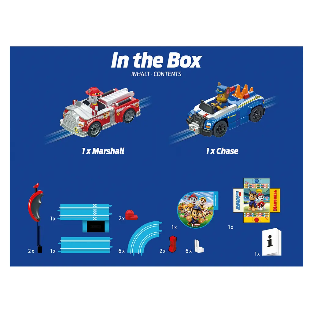 Автотрек Carrera First Paw Patrol На трасі траса 2.4 м (CR-20063056) - фото 11