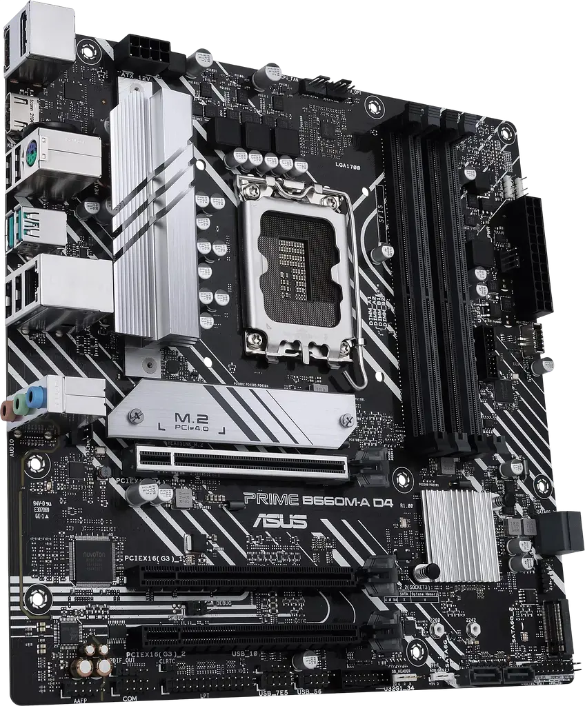 Материнська плата Asus B660M-A Prime D4-CSM LGA 1700 (PRIME B660M-A D4-CSM) Б/В - фото 2