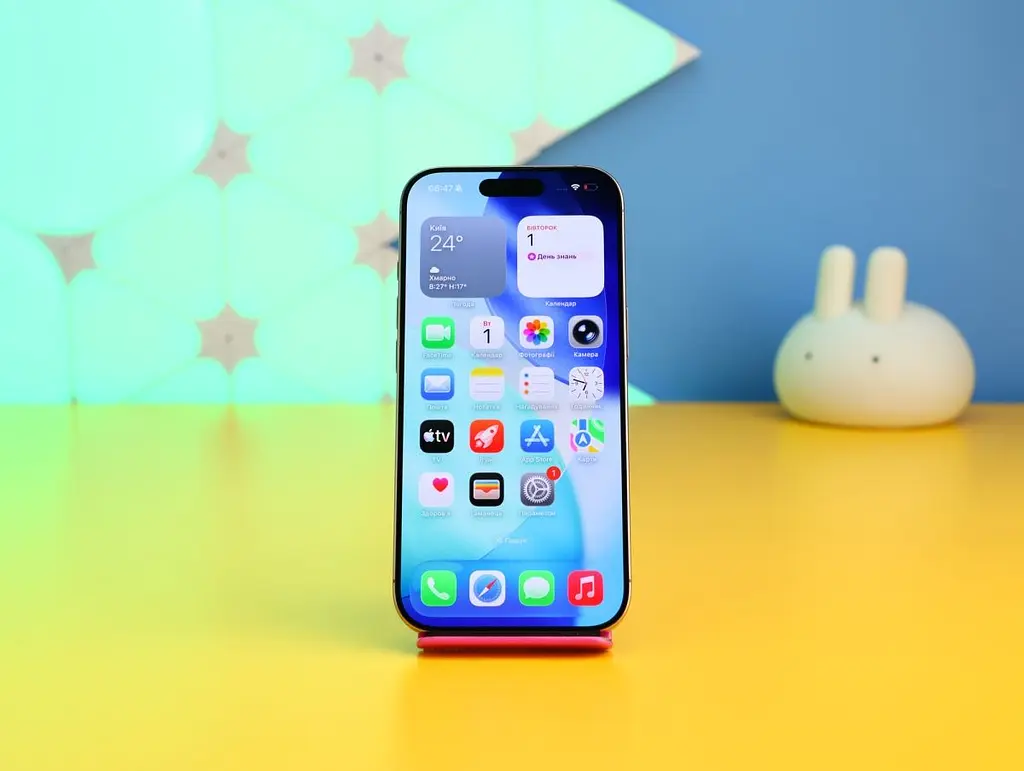Смартфон Apple iPhone 16 Pro 256GB Desert Titanium (MYNK3) Б/в [175819] - фото 2