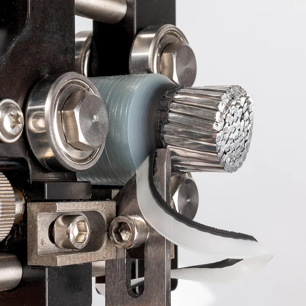 Інструмент для зняття ізоляції кабелів із зшитого поліетилену та напівпровідникового екрана ø22-45 мм СТАНДАРТ - фото 6