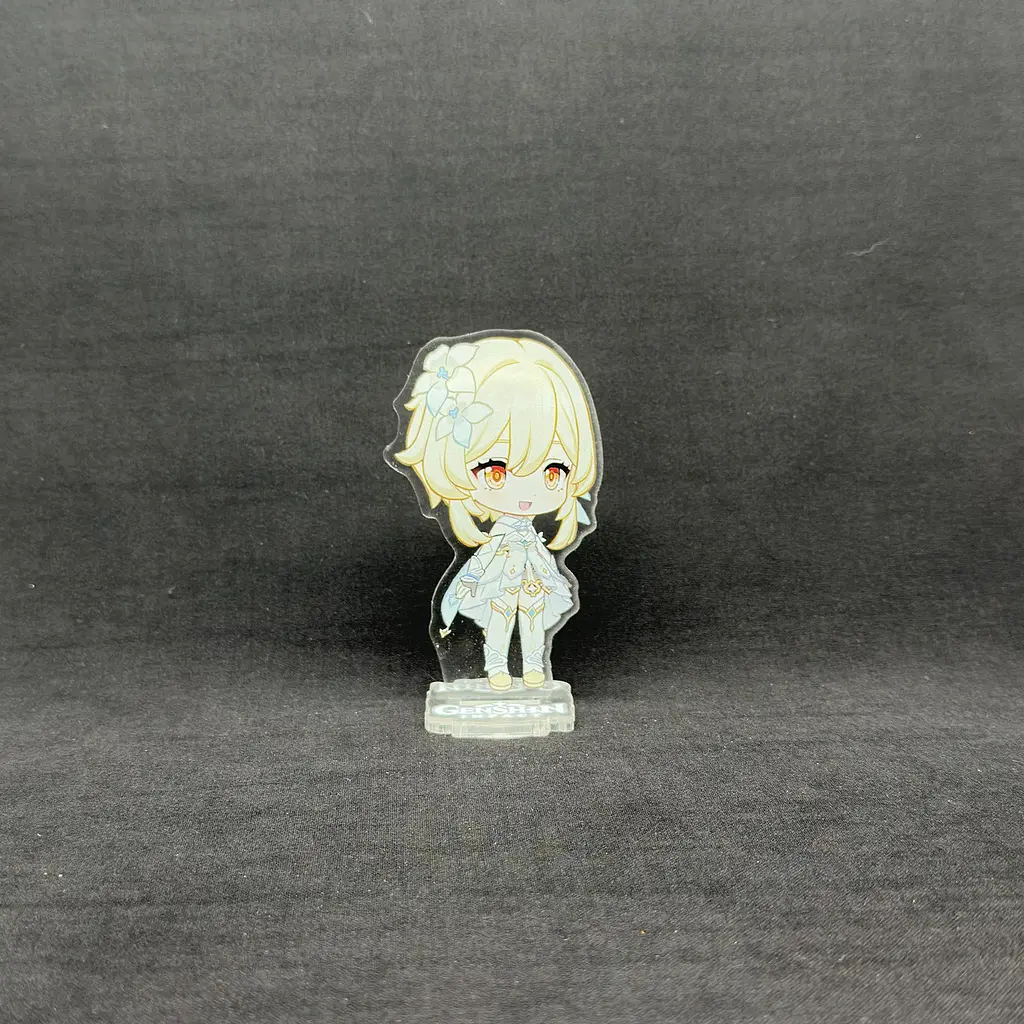 Акрилова колекційна фігурка Геншин Імпакт - Genshin Impact Chibi Люмін (Lumine) 1 10 см - фото 2