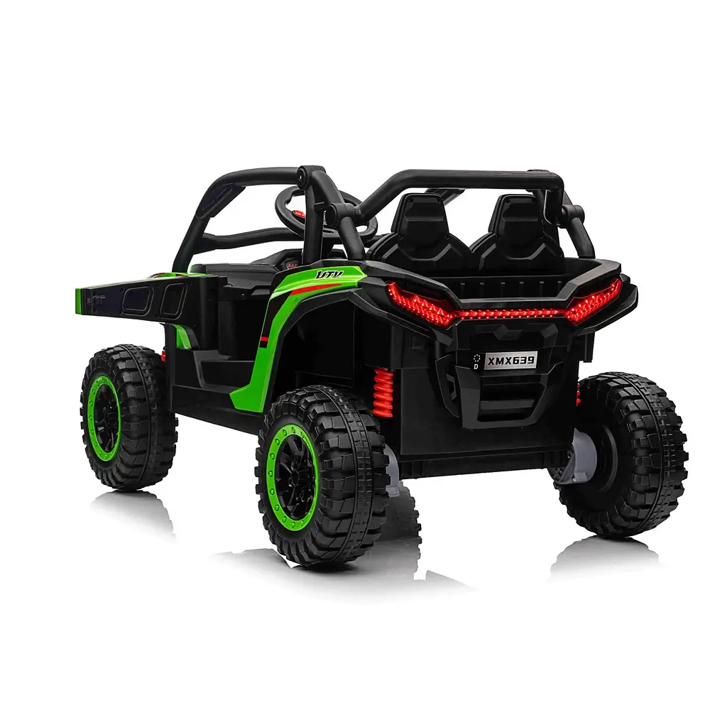 Дитячий електромобіль-баггі Ramiz Buggy 4x4 KCK 24 В, Green (PA.XMX-639.ZIE) - фото 3