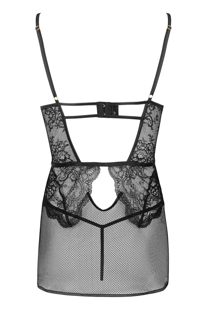Комплект білизни Livco Corsetti Fashion Baririn Rissarin Collection, L/XL (чорний) - фото 7
