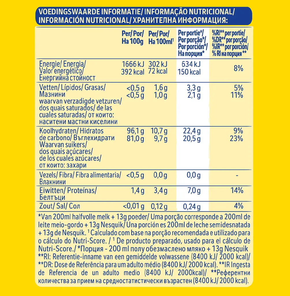 Молочний напій Nestle Nesquik Milk Mix Strawberry 350 г - фото 6