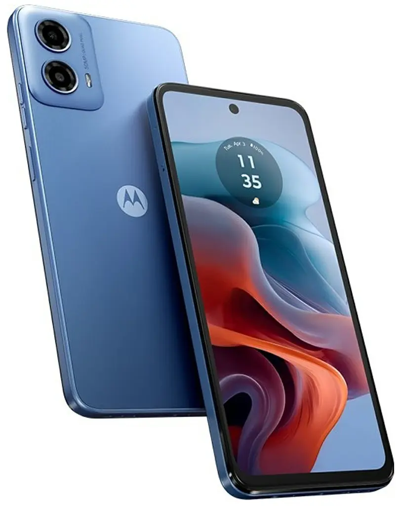 Смартфон Motorola Moto G34S 8/256GB Ice Blue - фото 3