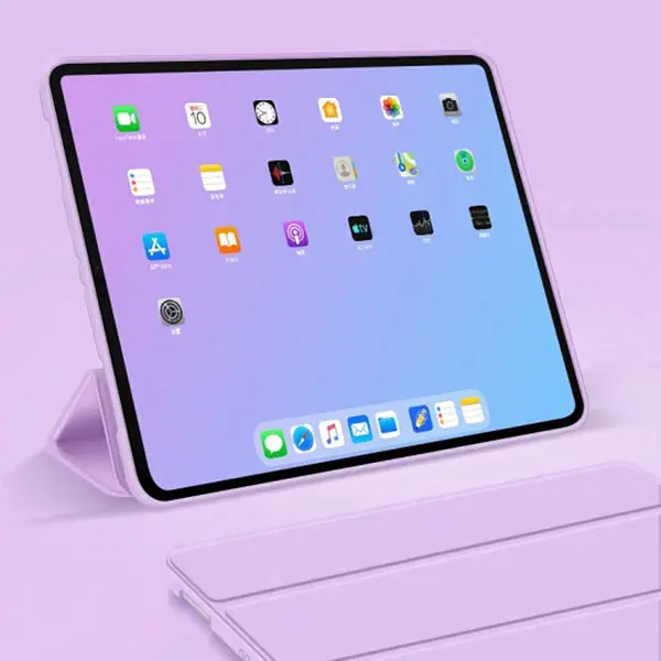 Чохол-книжка BeCover Tri Fold Soft TPU Silicone для Apple iPad Air 11" M2/M3 2024/2025 Purple (711411) - фото 4