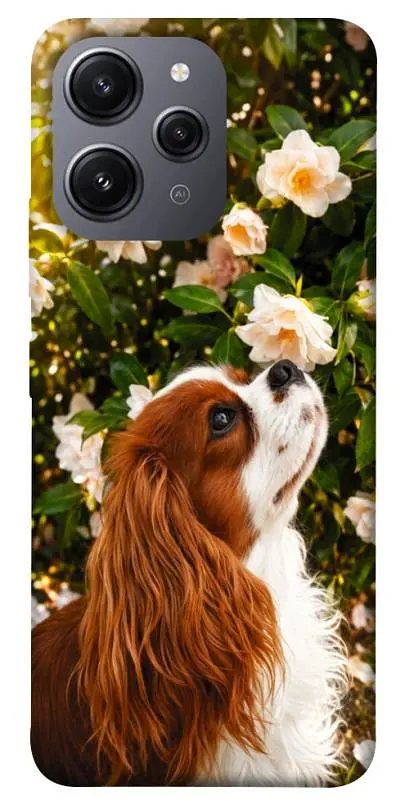 TPU чохол Demsky Flower spaniel для Xiaomi Redmi 12