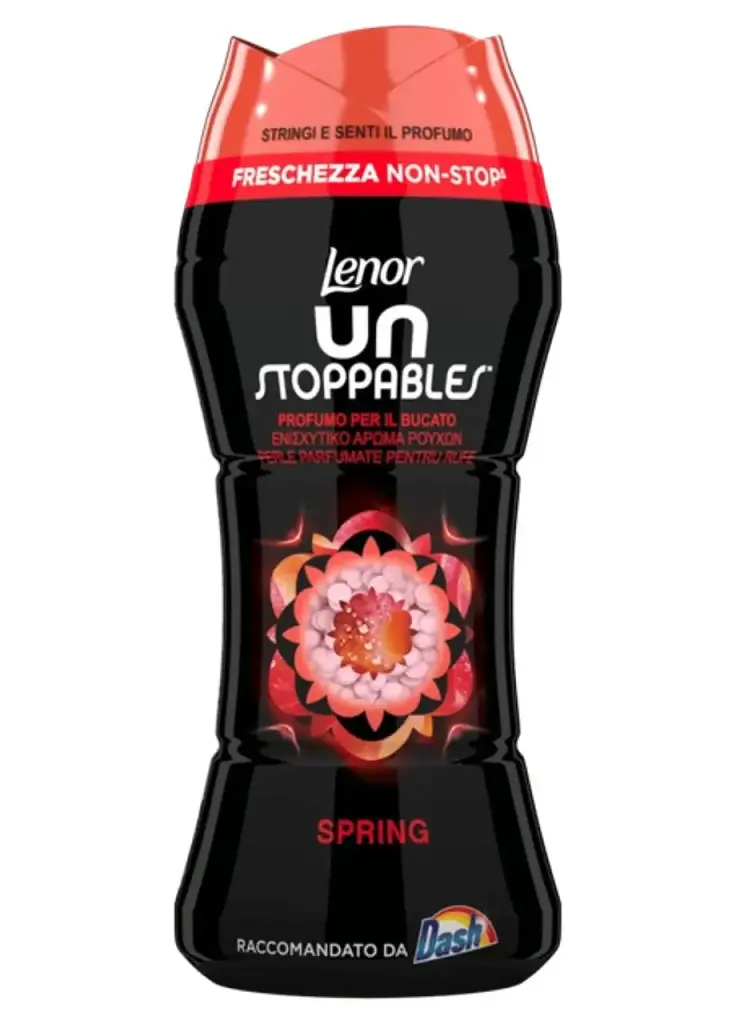 Парфумовані гранули для прання Lenor Unstoppables Spring (Весняна свіжість / Аромат Dash), 210 г