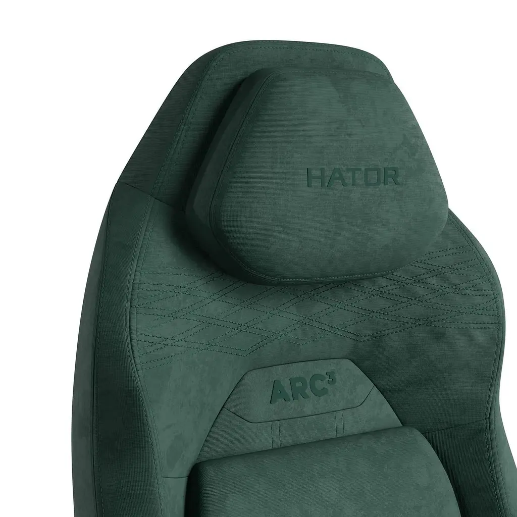 Ігрове крісло HATOR Arc 3 S Velour Emerald (HTC3448S) - фото 4