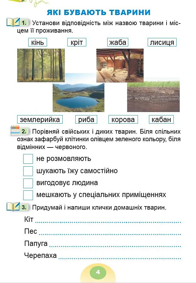 Я досліджую світ 1 клас. Зошит-практикум. Частина 2 - Світлана Тарнавська - фото 5