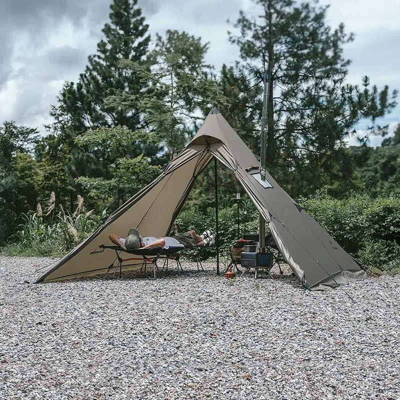 Намет із гострою верхівкою Naturehike CNK2300ZP025, коричневий - фото 6
