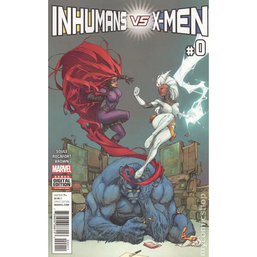 IvX (2016 Marvel) Inhumans vs. X-Men #0A - Чарльз Соул