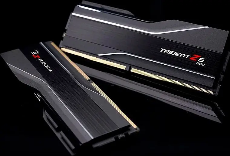Модуль пам'яті DDR5 G.Skill Trident Z5 Neo 2x32GB 6000MHz Black (F5-6000J3040G32GX2-TZ5N) [102617] - фото 3
