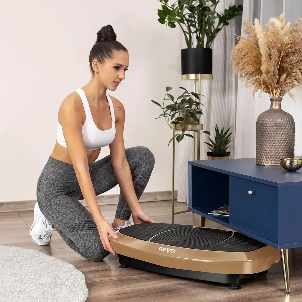Вібраційна платформа Gymtek 3D XP750 золотий - фото 8