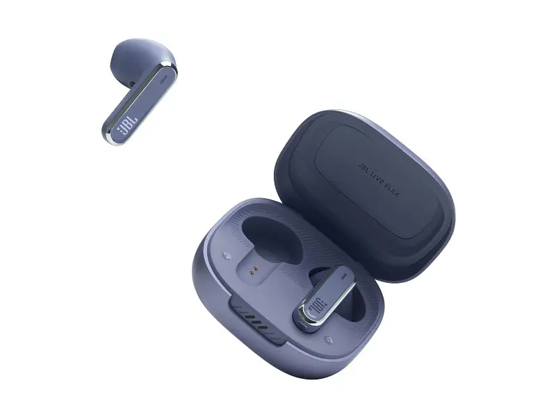 Навушники TWS (повністю бездротові) JBL Live Flex Blue (LIVEFLEXBLU) - фото 8
