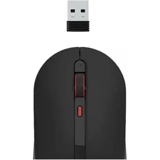 Мишка бездротова Xiaomi Miiiw Wireless Mute Mouse MWMM01 чорна - фото 4
