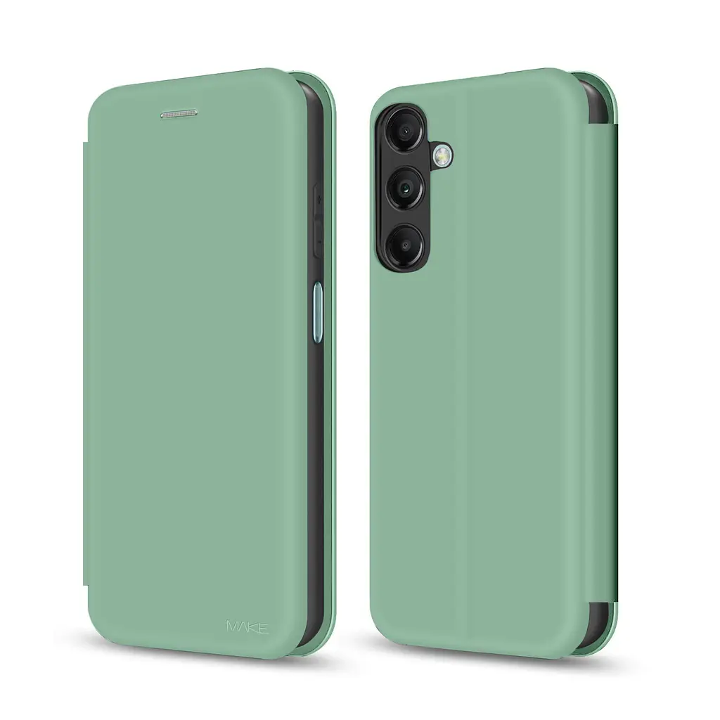 Чохол-книжка MAKE Samsung A16 Flip Light Green