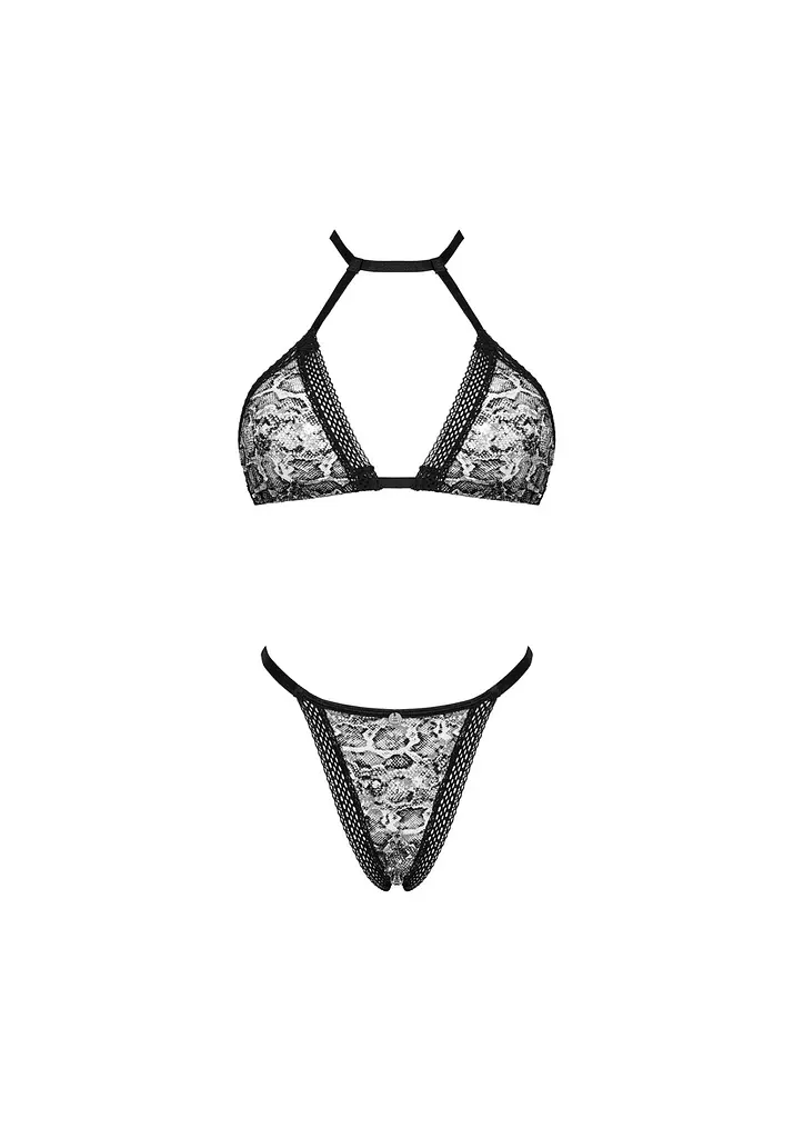 Комплект білизни Obsessive Xenita S/M (мульті) - фото 11