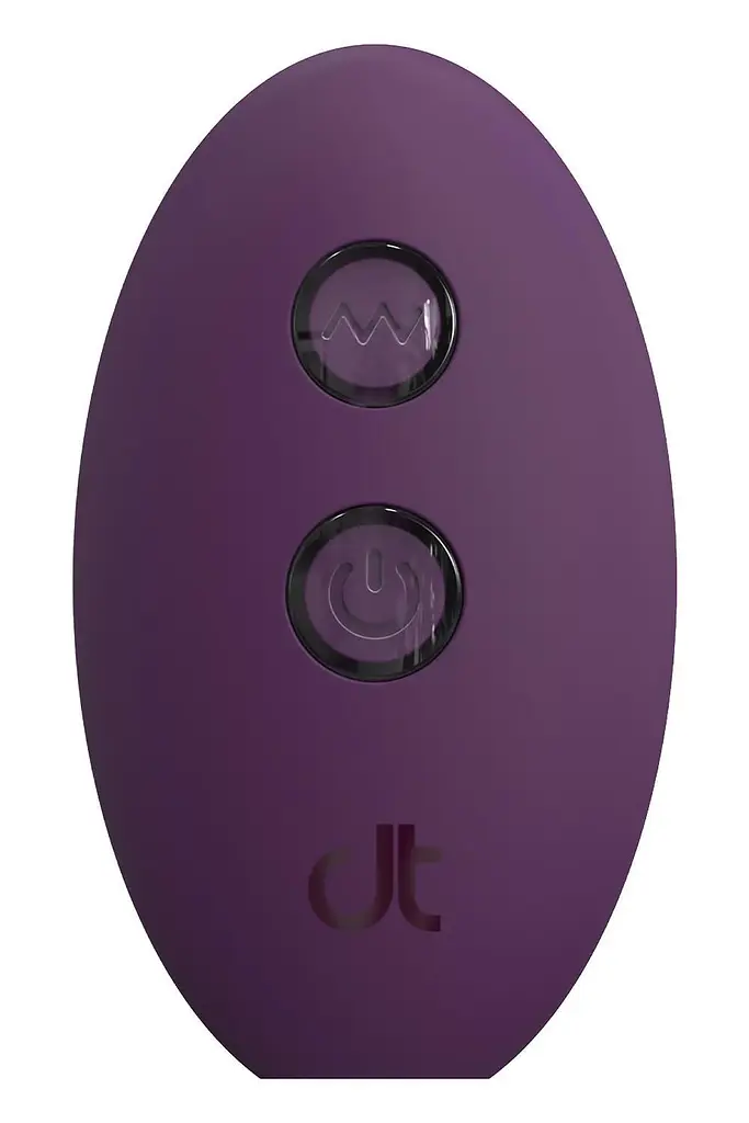 Анальна пробка Glam Strong Anal Vibe 12.8 см (фіолетовий) - фото 5