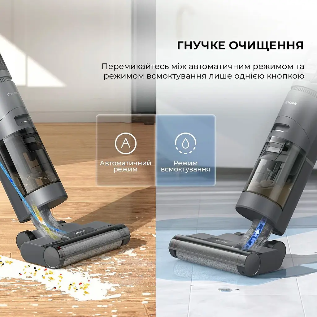 Вертикальний пилосос Dreame Wet and Dry Vacuum Cleaner H12 Core (HHR22B) [103899] - фото 8