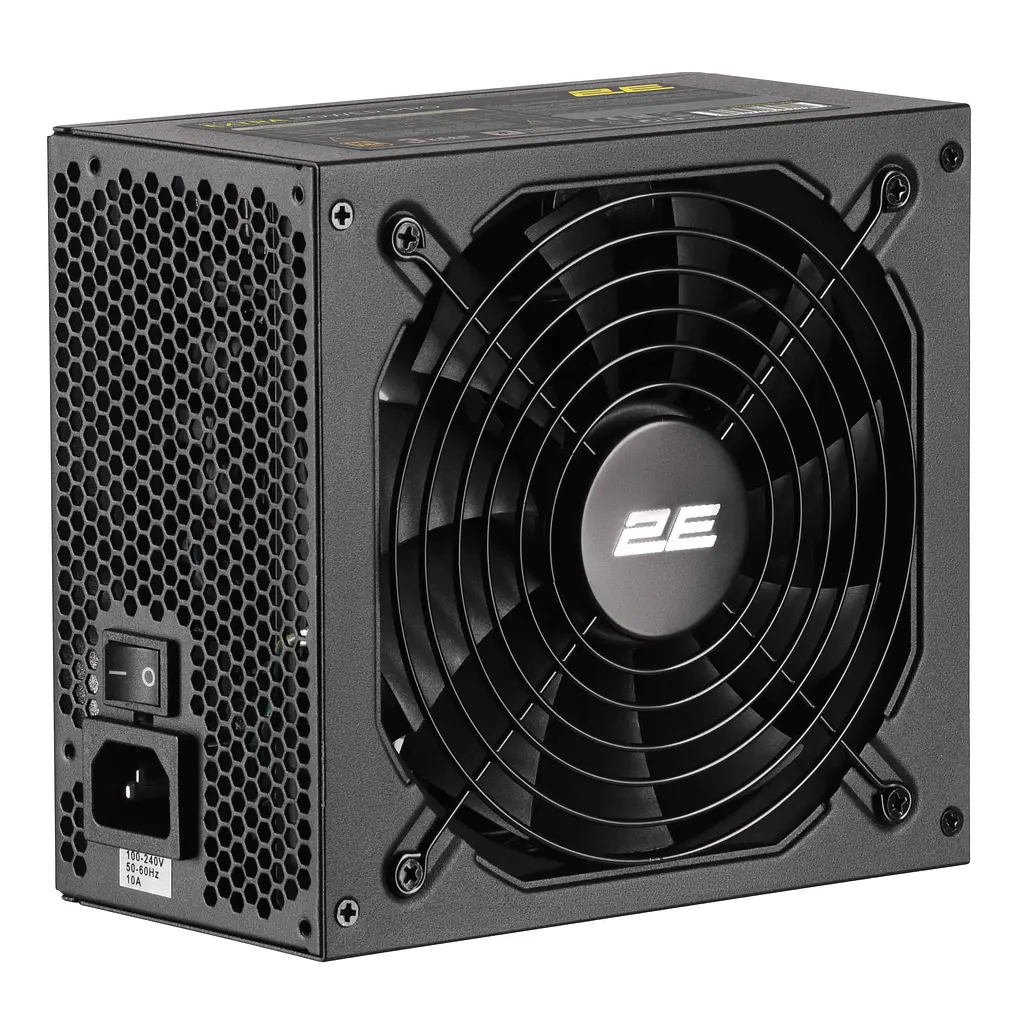 2E Gaming Блок живлення 2E GAMING Extra Power Pro ATX3.1 GEN5.0 (1200W), >90%, 80+ Gold, 140мм, 1xMB 24pin(20+4), 2xCPU 8pin(4+4), 3xMolex, 9xSATA, 6 GEN5 16pin, Full Modular - фото 5