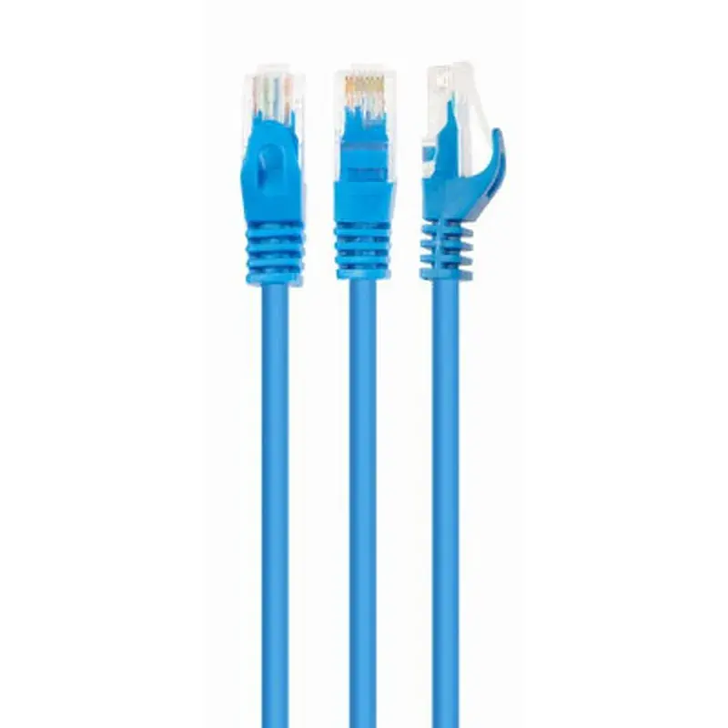 Патч-корд 1.5м UTP cat 6 CCA blue Cablexpert (PP6U-1.5M/B)
