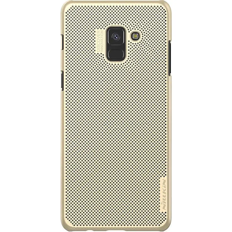 Чехол-накладка Nillkin Air Case Samsung Galaxy A8 Plus (SM-A730) Gold - фото 2