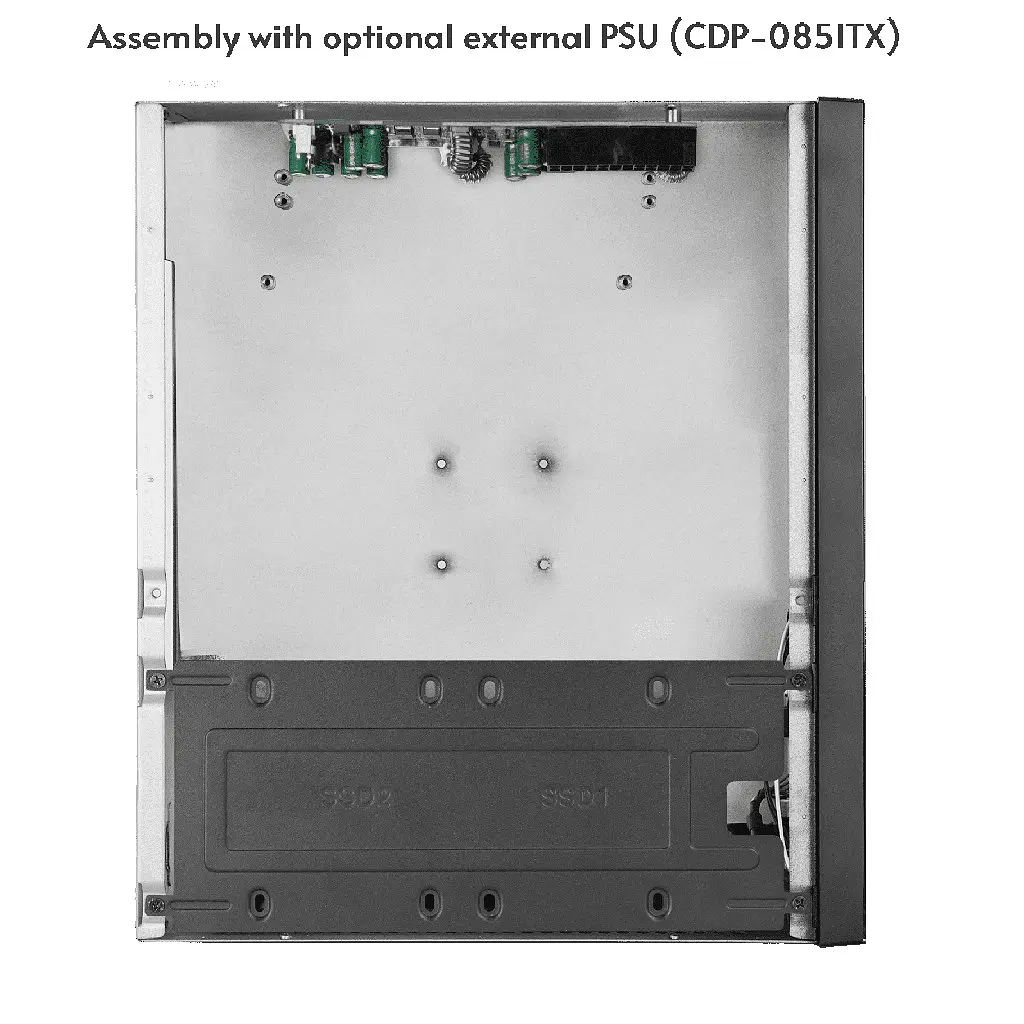 Корпус Chieftec COMPACT IX-06B-OP mATX, без Блок живлення, SLIM FF - фото 7