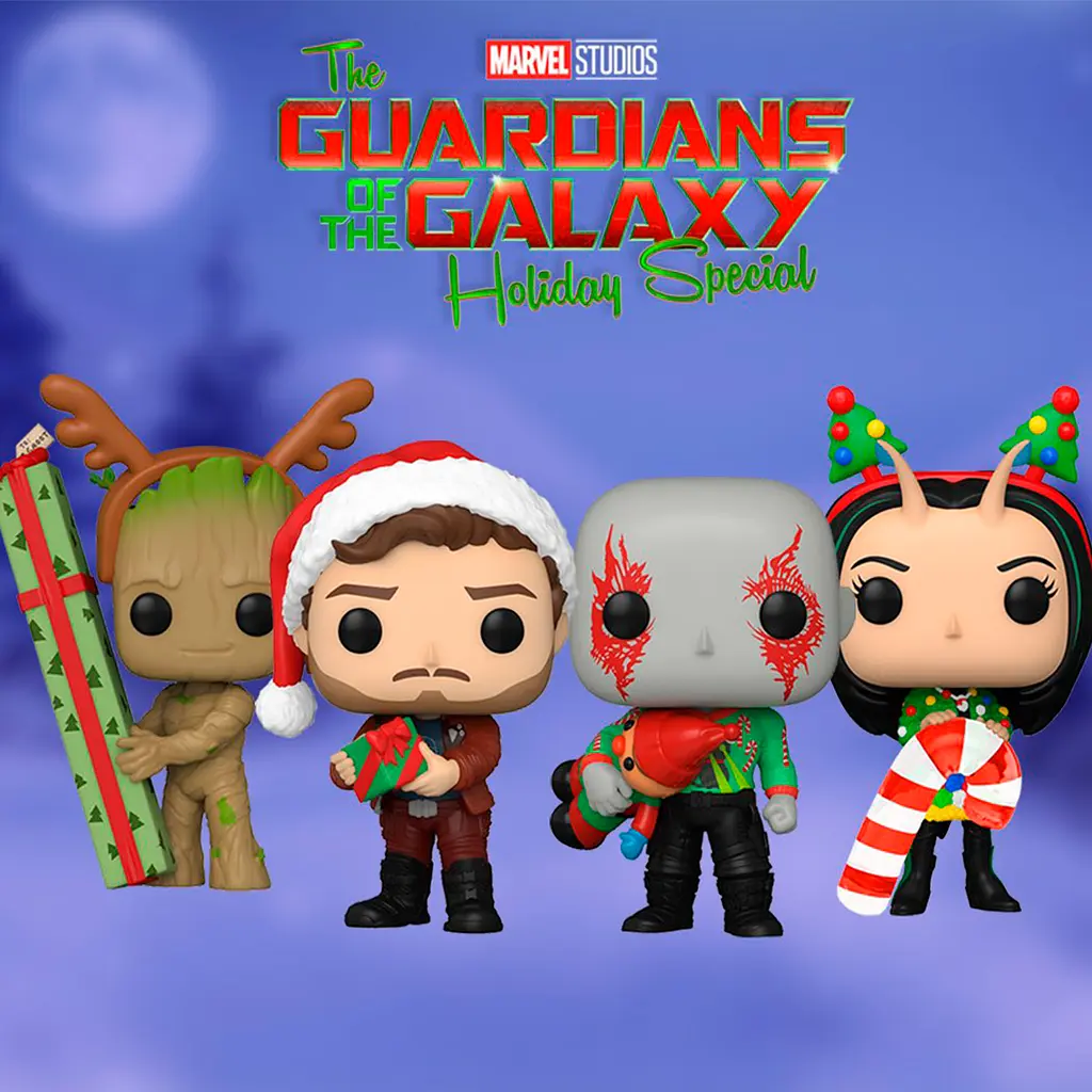 Ігрова фігурка Funko Pop! Вартові галактики: Holiday Special Грут, 9,6 см (64332) - фото 3