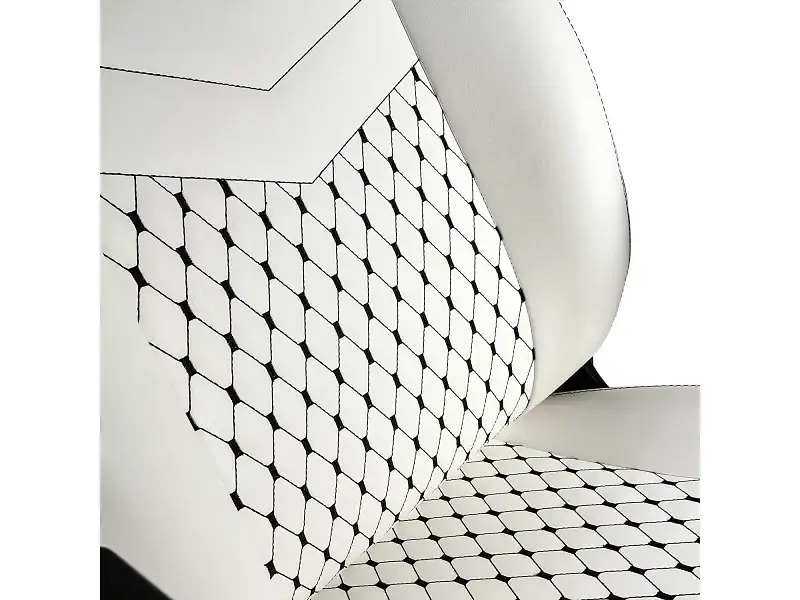 Крісло геймерське Noblechairs Icon Series White/Black (NBL-ICN-PU-WBK) - фото 6