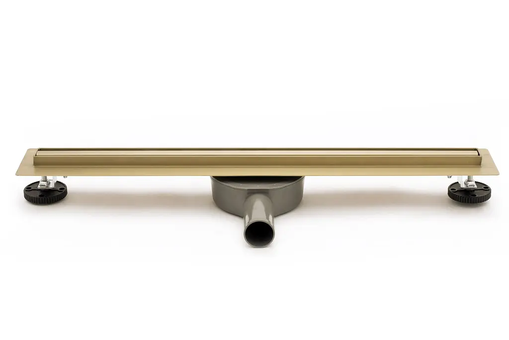 Душовий канал Rea Neo Slim Pro gold 90 см REA-G8016 - фото 10